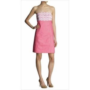 Lilly Pulitzer Bowen Lace Dress | Hot Pink | Size 6